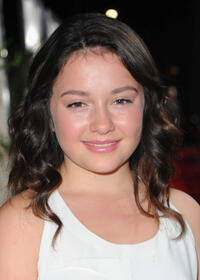 Amara Miller at the California premiere of "The Descendants."