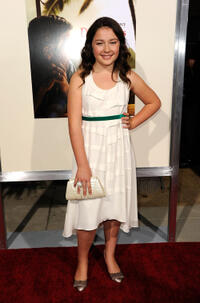 Amara Miller at the California premiere of "The Descendants."