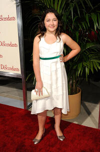 Amara Miller at the California premiere of "The Descendants."