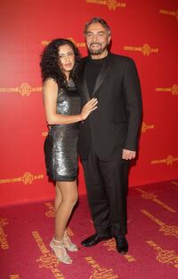 Parveen Dusanj and Kabir Bedi at the Roberto Cavalli at H and M collection launch party.