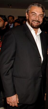 Kabir Bedi at the party of "Aids Jaago" during the Dubai International Film Festival.