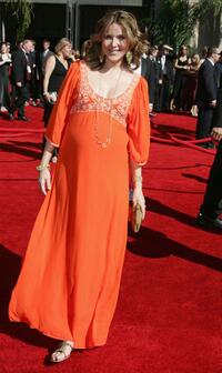Christa Miller at the 58th Annual Primetime Emmy Awards.