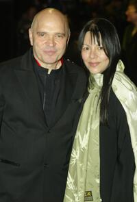 Anthony Minghella and Carolyn Choa at the Orange British Academy Film Awards.
