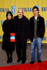 Anthony Minghella, Carolyn and Max Minghella at the 10th Annual BAFTA / LA Tea party.