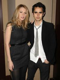 Blake Lively and Max Minghella at the after party of the private screening of "Elvis & Anabelle."
