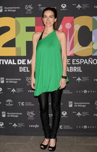 Kira Miro at the 12th Malaga Film Festival presentation party.