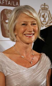 Helen Mirren at the British Academy of Film and Television Arts/Los Angeles awards.