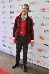 Ezra Miller at the premiere of "The Perks of Being a Wallflower" during the 2012 Toronto International Film Festival in Canada.