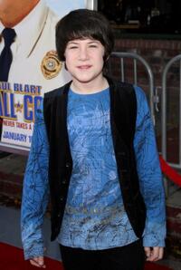 Dylan Minnette at the premiere of "Paul Blart: Mall Cop."