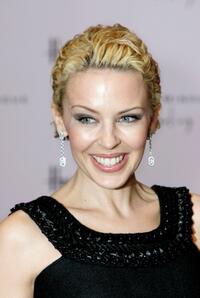 Kylie Minogue at the photocall to promote her new fragrance "Darling."