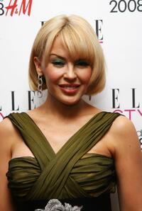Kylie Minogue at the Elle Style Awards 2008.