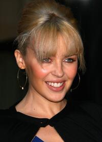 Kylie Minogue at the launch of Home Furnishings Range.