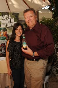 Joel McKinnon Miller and Guest at the DPA pre-Emmy Gift Lounge.