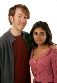 Chris Smith and Ayesha Mohan at the 2007 Sundance Film Festival.