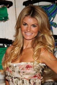 Marisa Miller at the unveiling of Victoria's Secret Swim 2008 Collection.