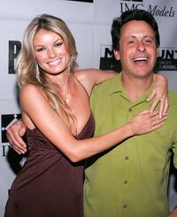 Marisa Miller and Producer Bob Horowitz at the premiere of "Manhunt: The Search For America's Most Gorgeous Male."