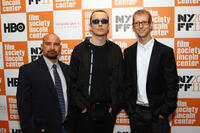 Jessie Misskelley Jr., Damien Echols and Jason Baldwin at the premiere of "Paradise Lost 3: Purgatory" during the 49th Annual New York Film Festival in New York City.