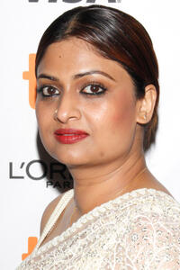 Geetu Mohandas at the "The Elder One" photocall during the 2019 Toronto International Film Festival.