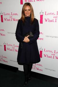 Samantha Bee at the after party of the Broadway opening night of "Love, Loss and What I Wore."