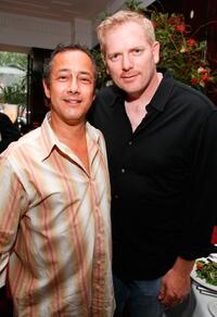 Producer J. Todd Harris and Randall Miller at the luncheon to celebrate Freestyle Releasing of "Bottle Shock."