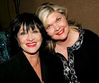 Chita Rivera and Debra Monk at the musical tribute to composer John Kander.