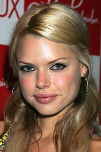 Sophie Monk at the opening of Australian designer Leona Edmiston's second U.S. boutique.