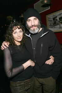 Rebecca Miller and Daniel Day-Lewis at the IFC party during the 2005 Sundance Film Festival.