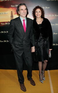 Daniel Day-Lewis and Rebecca Miller at the premiere of "There Will Be Blood."