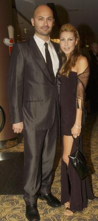 Steve Bastoni and his girlfriend at the Variety Heart Awards 2004.