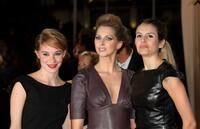 Deborah Francois, Frederique Bel and Louise Monot at the screening of "City Island" during the 35th US Film Festival.