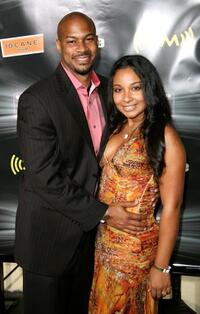 Finesse Mitchell and Jessica Sanchez at the 2007 BET Awards after party.