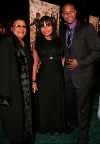Finesse Mitchell and Guests at the premiere of "Mad Money."