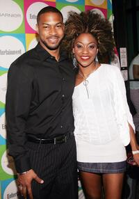 Finesse Mitchell and Nadia Turner at the Entertainment Weeklys "The Must List party."