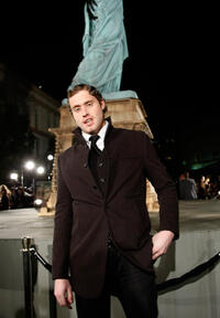 TJ Miller at the California premiere of "Cloverfield."