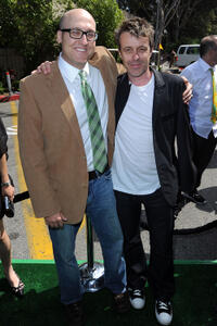Mike Mitchell and composer Harry Gregson-Williams at the California premiere of "Shrek Forever After."