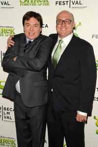 Mike Myers and Mike Mitchell at the opening night premiere of "Shrek Forever After" during the 2010 Tribeca Film Festival.