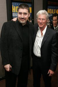 Alfred Molina and Richard Gere at the Miramax Films premiere of "The Hoax".