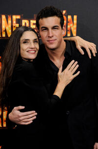Angela Molina and Mario Casas at the Spain premiere of "Carne de Neon."