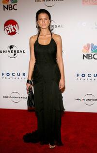Rhona Mitra at the Universal/NBC/Focus Features Golden Globe after party.
