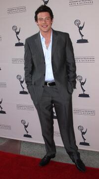 Cory Monteith at the Academy of Television Arts and Sciences "Evening with Glee."