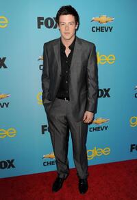 Cory Monteith at the premiere of "Glee."