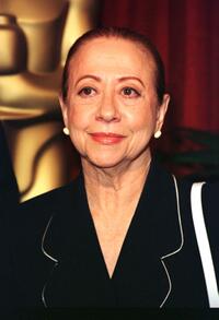 Fernanda Montenenqro at the annual Oscar nominees luncheon.