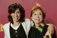 Fernanda Torres and Fernanda Montenegro at the photocall of "The House of Sand" during the 56th Berlin International Film Festival.