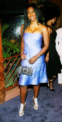 Kenya Moore at the Ebony Magazine Oscar Party "Hollywood in Harlem."