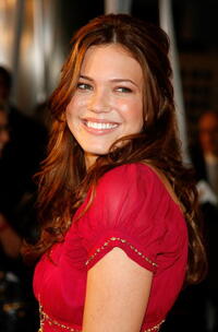 Actress Mandy Moore at the Hollywood premiere of "Because I Said So." 