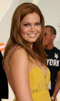 Actress Mandy Moore at the 20th Annual Kid's Choice Awards in California.