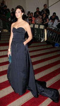Actress Mandy Moore at the Metropolitan Museum of Art Costume Institute Benefit Gala "AngloMania: Tradition and Transgression in British Fashion."