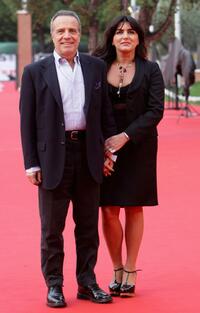 Enrico Montesano and Teresa at the "A Tribute To Steno" Red Carpet during the 3rd Rome International Film Festival.