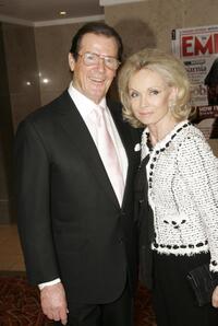 Roger Moore and his wife Christina 'Kiki' Tholstrup at the Sony Ericsson Empire Film Awards.