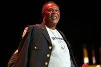 Sam Moore at the Rock To The Rescue Concert to benefit the victims of 9/11.